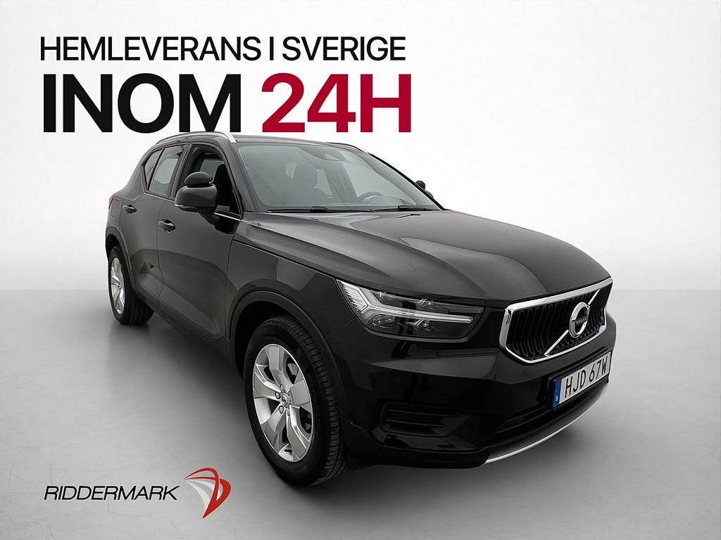 Volvo XC40 T2 129hk Momentum Kamera Värmare CarPlay VOC