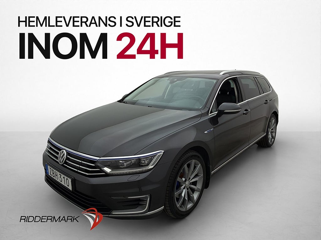 Volkswagen Passat GTE 218hk Executive Pano Värm Kamera Drag