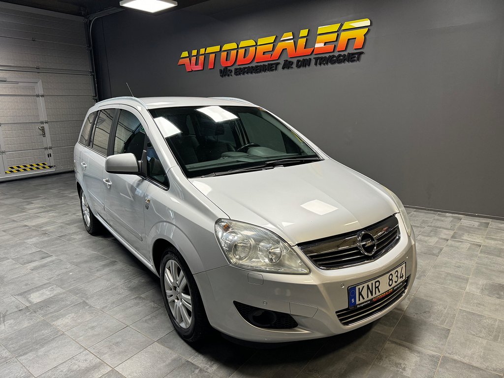 Opel Zafira 1.8 7 sits 140hk