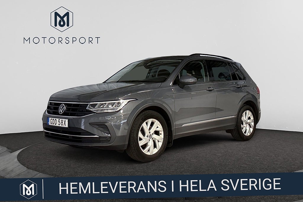 Volkswagen Tiguan 150hk Aut Dragkrok Adap-fart Carplay Backkamera Värmare