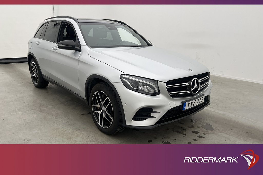 Mercedes-Benz GLC 220 d 4M 170hk AMG Pano Kamera Night Drag