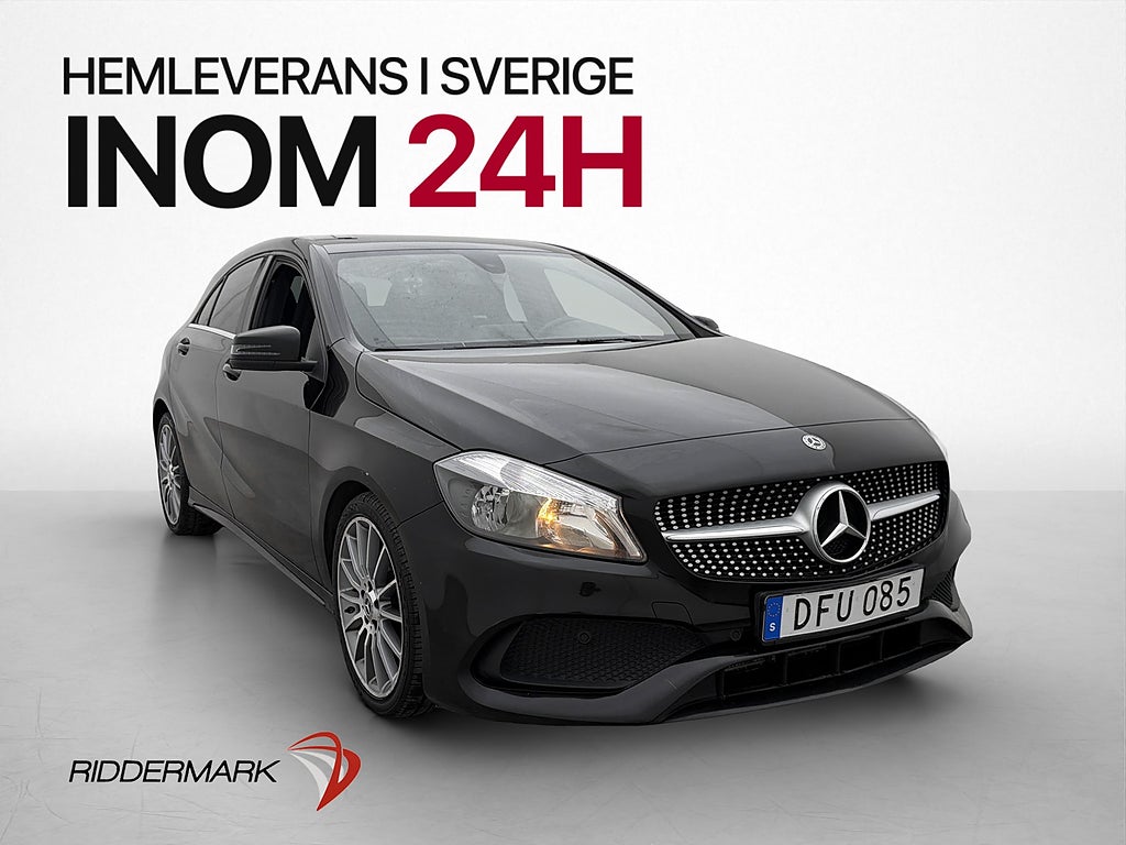 Mercedes-Benz A 180 122hk AMG Kamera Halvskinn Bluetooth
