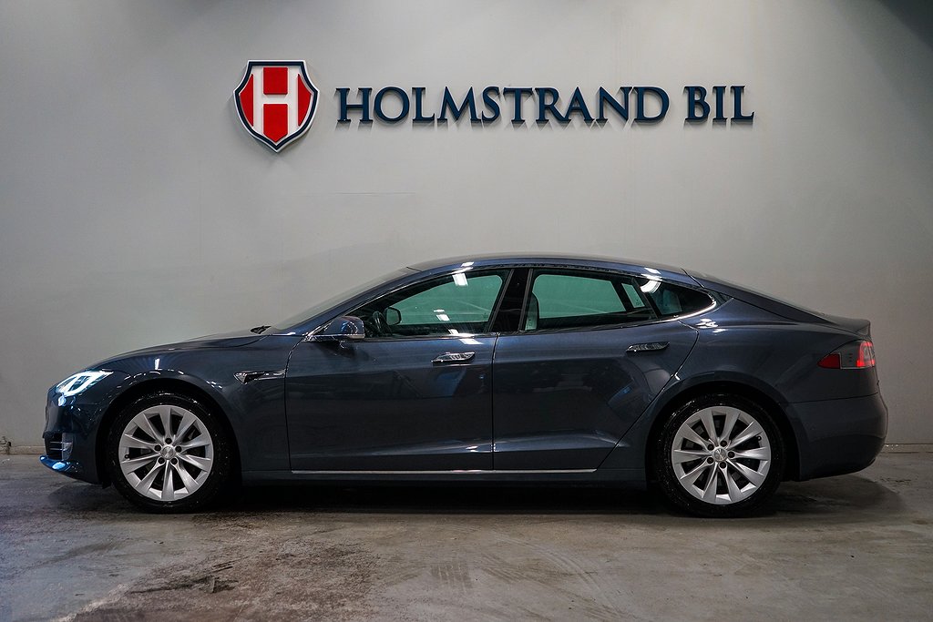 Tesla Model S 75D AWD 333hk Pano Kamera AP Läder Premium GPS