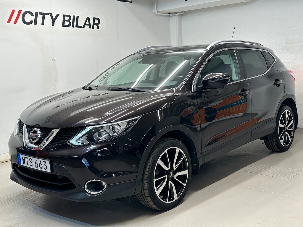 Nissan Qashqai 1.2 DIG-T Navi,Pano, kamera, Endast 2600 mil!