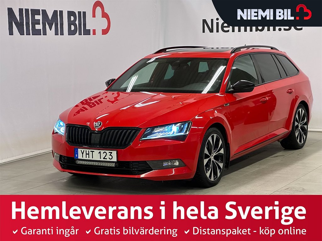 Skoda Superb 2.0 TDI 4x4 Sline Drag/Dvärm/Kamera/Canton/SoV