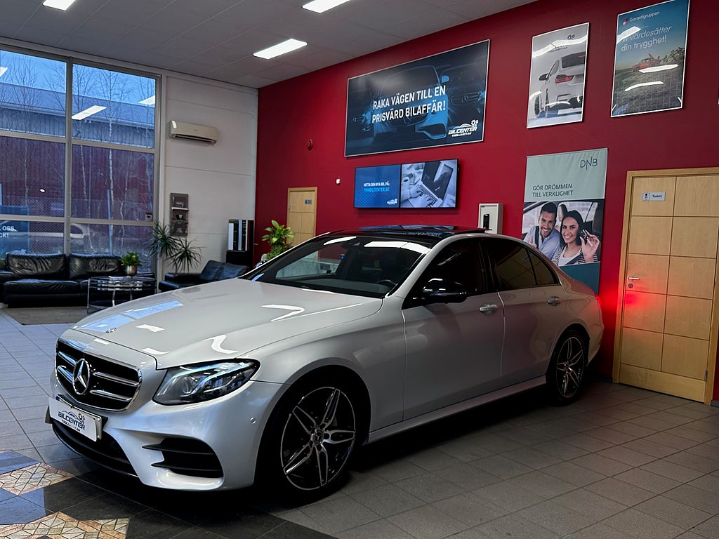 Mercedes-Benz E 220 d AMG Panorama 360° Night Package 1780kr/MÅN*