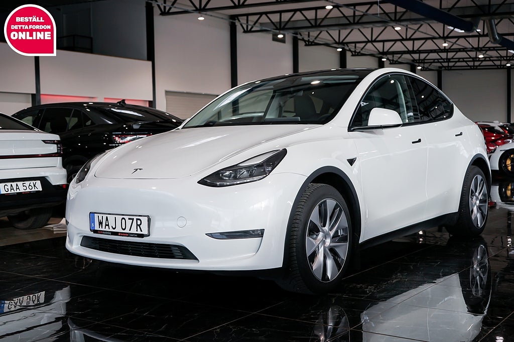 Tesla Model Y Long Range AWD 514HK Glastak Kamera Dragkrok