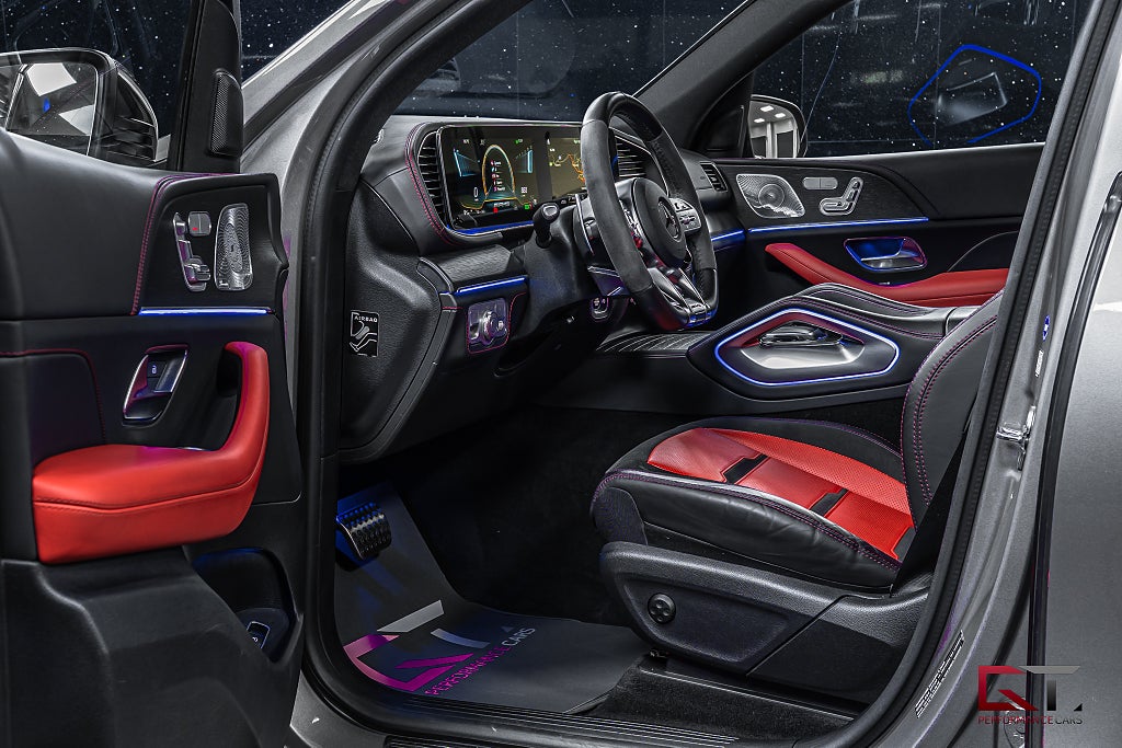 Mercedes-Benz GLE63 S AMG Pano Drag Värmare ACC 21" Bur Luftfjädring Matrix