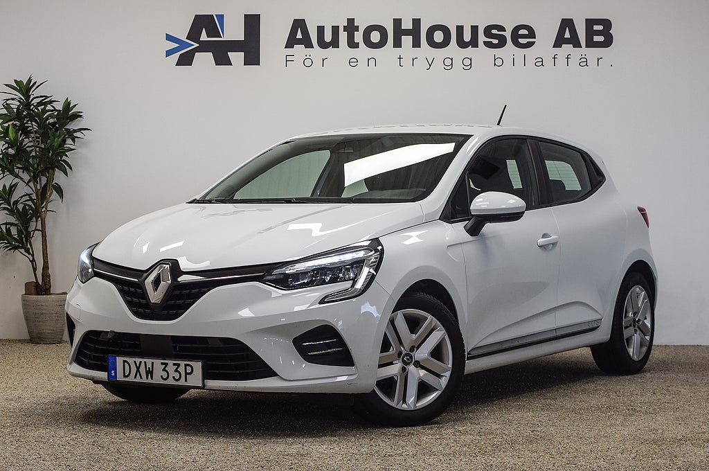 Renault Clio 1.0 TCe 91HK Zen CarPlay P-Sensor Motorvärmare Garanti