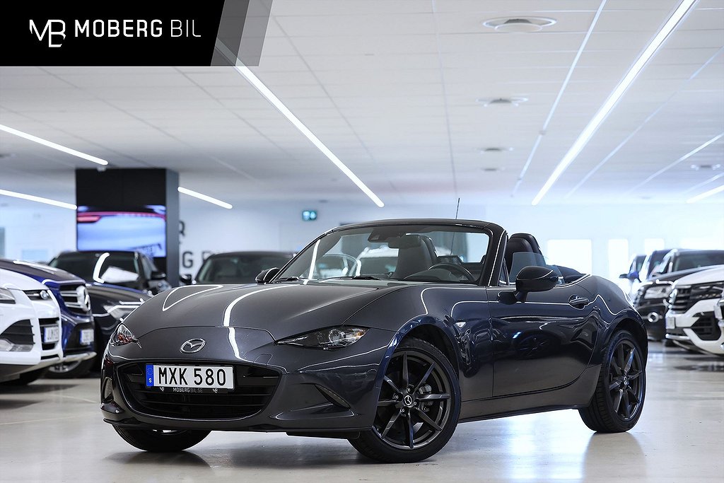 Mazda MX-5 2.0 160hk Soft-Top Skinn Navi