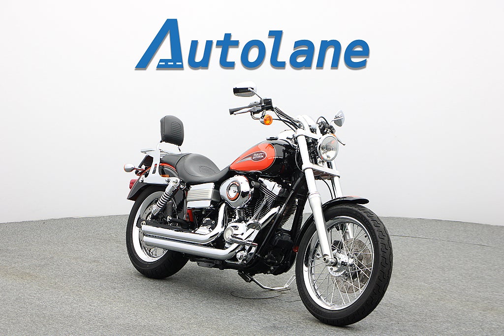 Harley-Davidson Low Rider *Vance&Hines sissybar pakethållare sidoväska