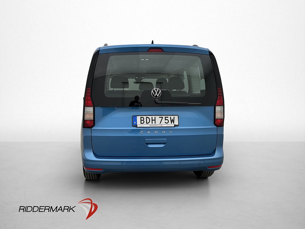 Volkswagen Caddy Life 1.5TSI Värmare 2x sidodörrar CARPLAY