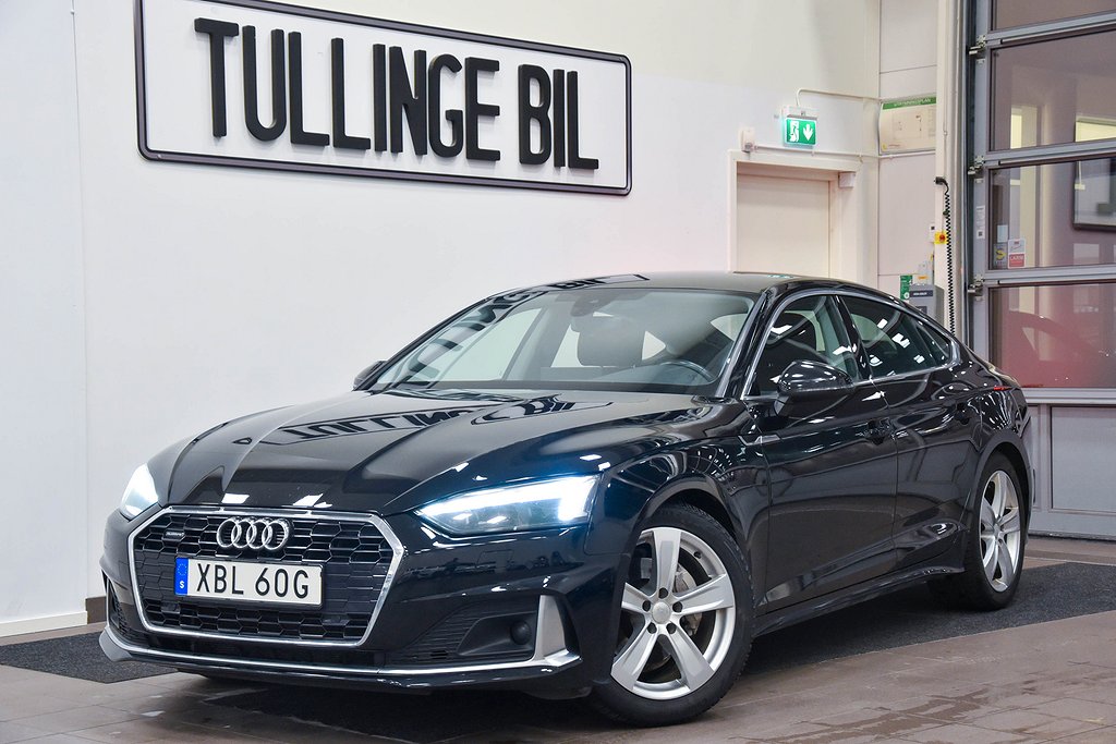 Audi A5 40 TDI Quattro 190HK Matrix Navi Värmare Dragkrok