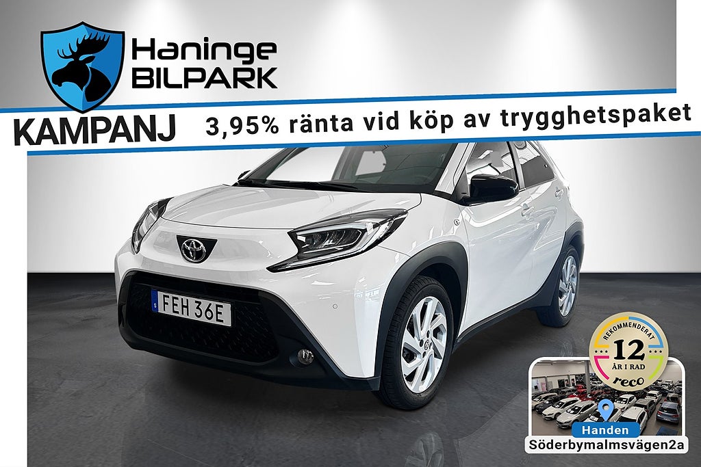 Toyota Aygo X 1.0 VVT-i Play SUPERDEAL 3.95% / PDC / FARTHÅLLARE