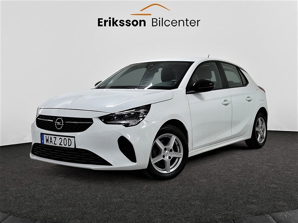Opel Corsa 1.2 Manuell 75hk B-kam/CarPlay/Rattvärme/3.45%Ränta 