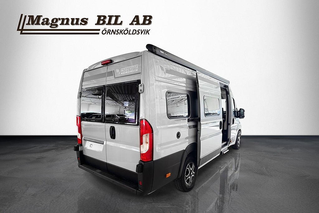 Mobilvetta Admiral K 6,3 Heavy chassi Långbäddar 3,95% Ränta miniatyr 4