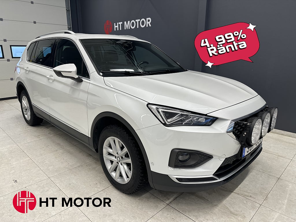 Seat Tarraco 7-Sits 2.0 TSI 4Drive Xcellence/Beats/Pano/Drag/Nav/Värmare