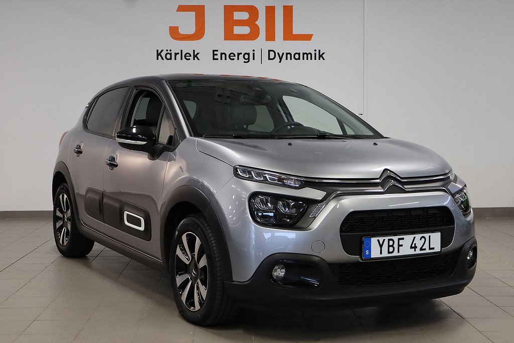 Citroën C3 Shine 1.2 PureTech 110hk Aut - EN ÄGARE