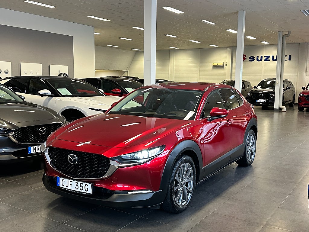 Mazda CX-30 Cosmo 150hk M Hybrid 360° | Läder | HuD | Drag | V-Hjul