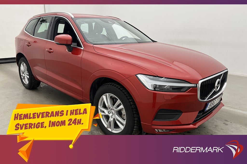Volvo XC60 B4 197hk AWD Momentum H/K Värmare Kamera Drag VOC