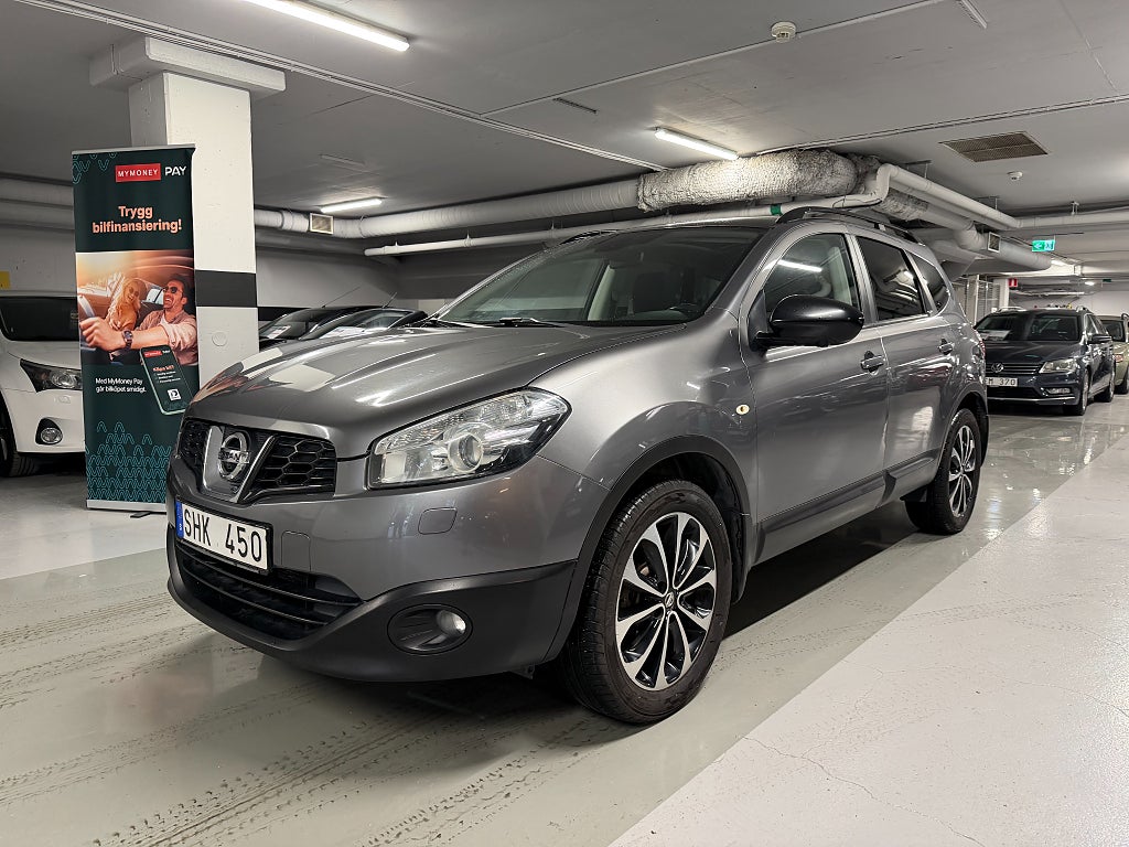Nissan Qashqai+2 2.0 4x4 CVT 7-sits Drag Ny Servad 360 Kamera Panorama