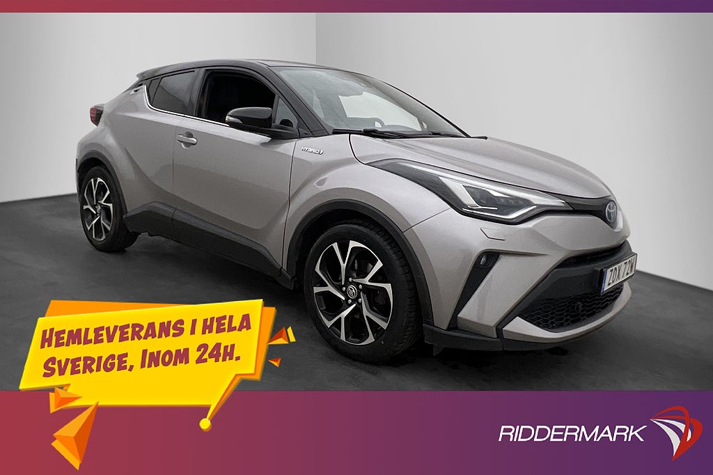 Toyota C-HR Hybrid 184hk X-Edition JBL M&K-Värm Kamera Drag