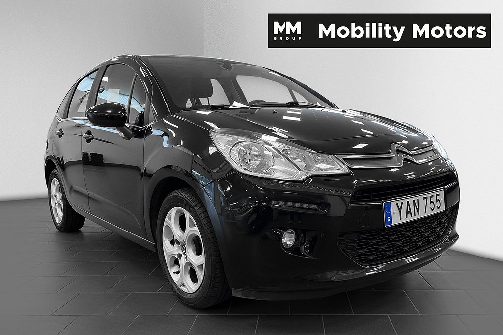 Citroën C3 1.2 e-VTi 82hk ETG5 Euro 6 PDC Drag Farthållare