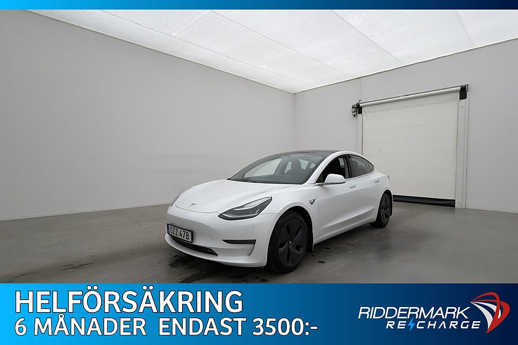 Tesla Model 3 Long Range AWD Autopilot Svensksåld