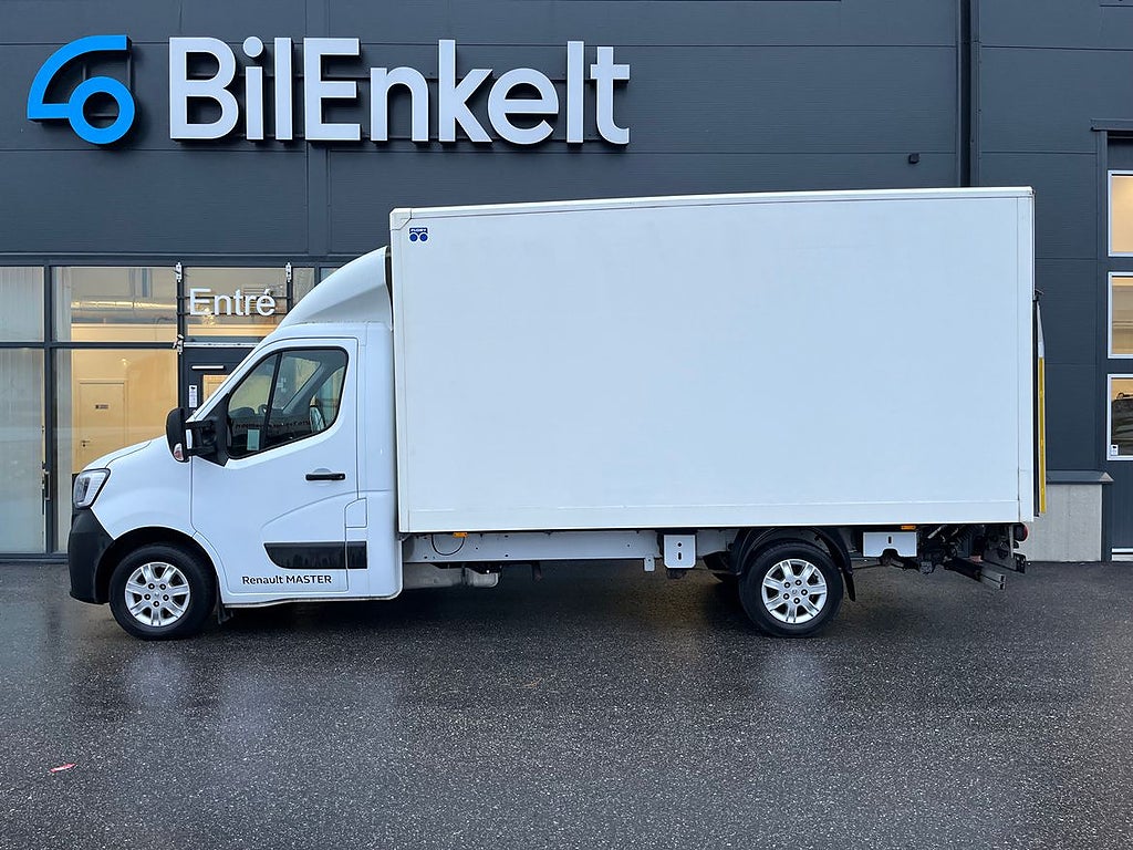 Renault master Chassi Cab 145 dCi 4,49% Volymskåp Bakgavellyft