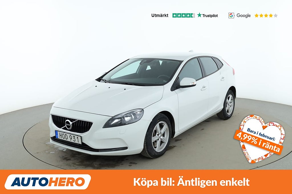 Volvo V40 D2 Kinetic / Värmare, PDC