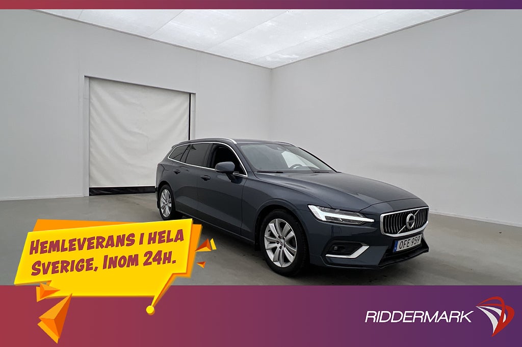 Volvo V60 D4 Inscription HUD Värm Läder 360° CarPlay Drag
