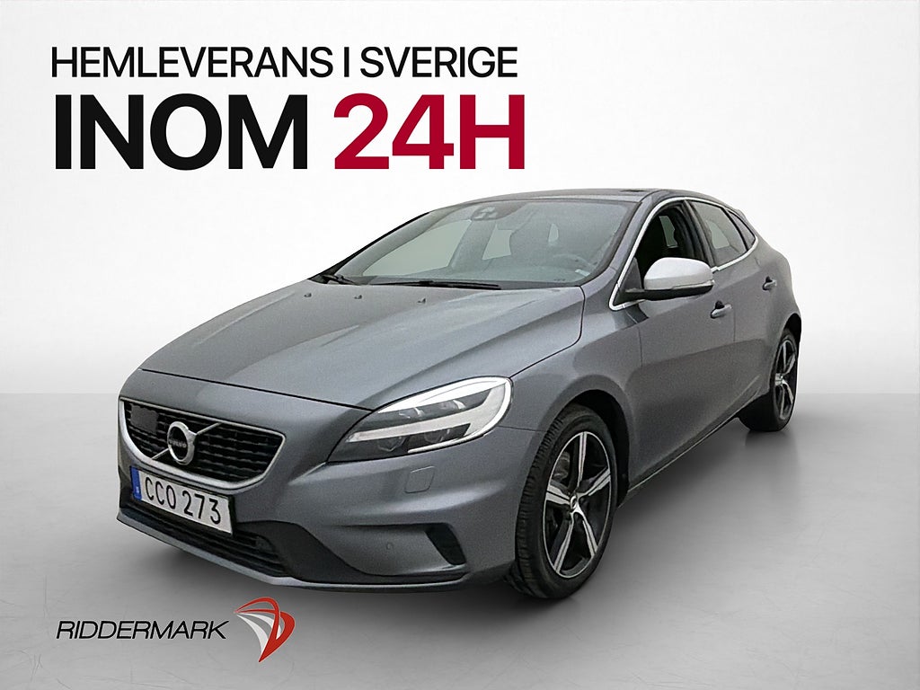 Volvo V40 D3 150hk R-Design Värmare VOC Adaptiv-Fart BLIS