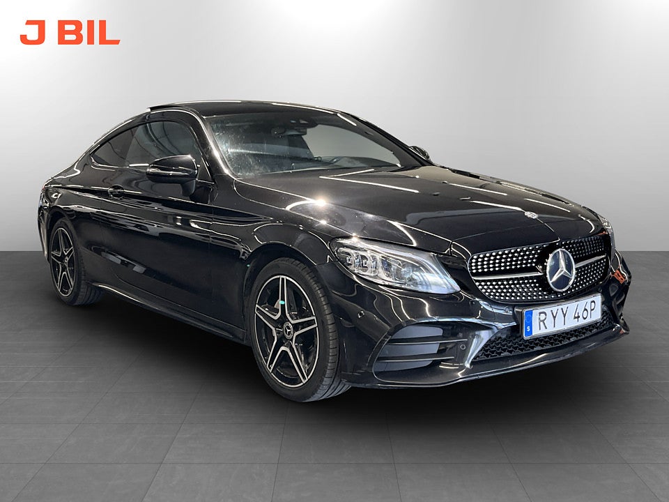 Bild på Mercedes-Benz C 220d Coupe AMG-Line 194hk Aut PANO ELSTOL CARPLAY