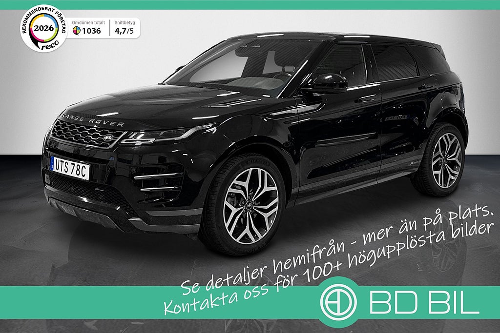 Land Rover Range Rover Evoque P300E AWD R-DYNAMIC PANORAMA SKINN MOMS