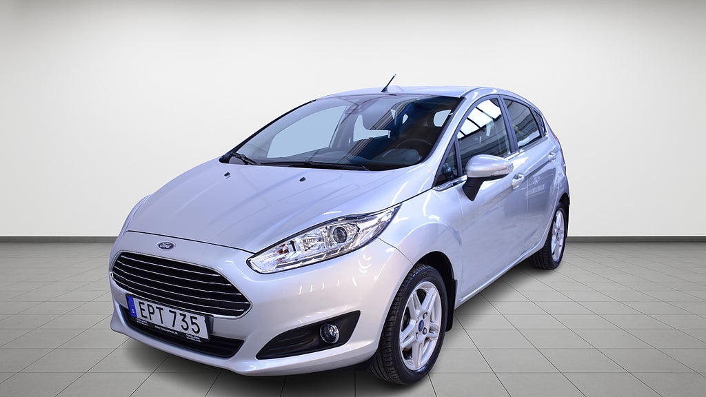 Ford Fiesta 5-dörrar 1.0 Titanium Välskött | V-hjul