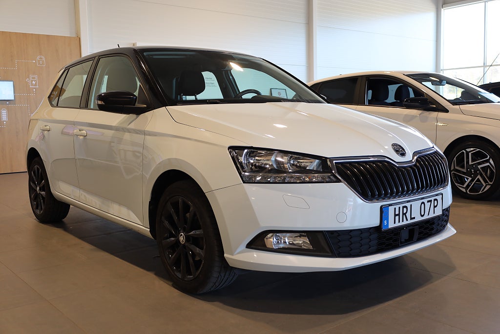 Skoda Fabia 1.0 TSI Style ColorConcept PDC Blåtand Drag Komfort-Pkt 2019