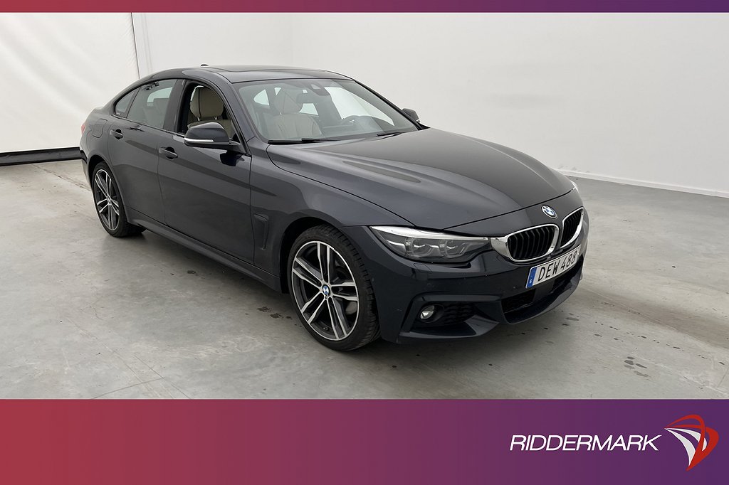 BMW 430 i xDrive Gran Coupé 252hk Innovation H/K HUD T-Lucka