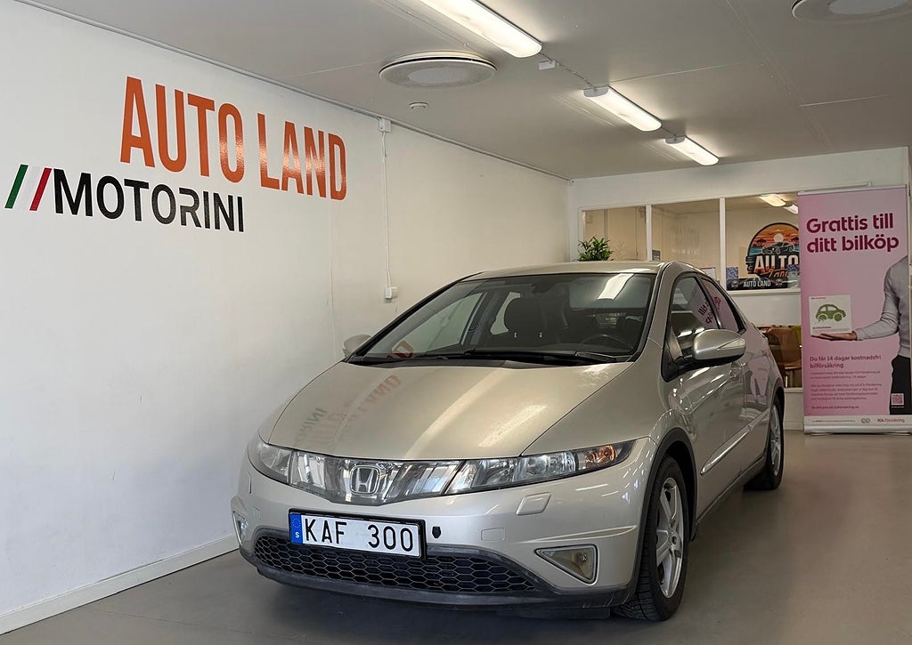 Honda Civic 5-dörrar 1.8 i-VTEC i-Shift Sport Automat 140hk