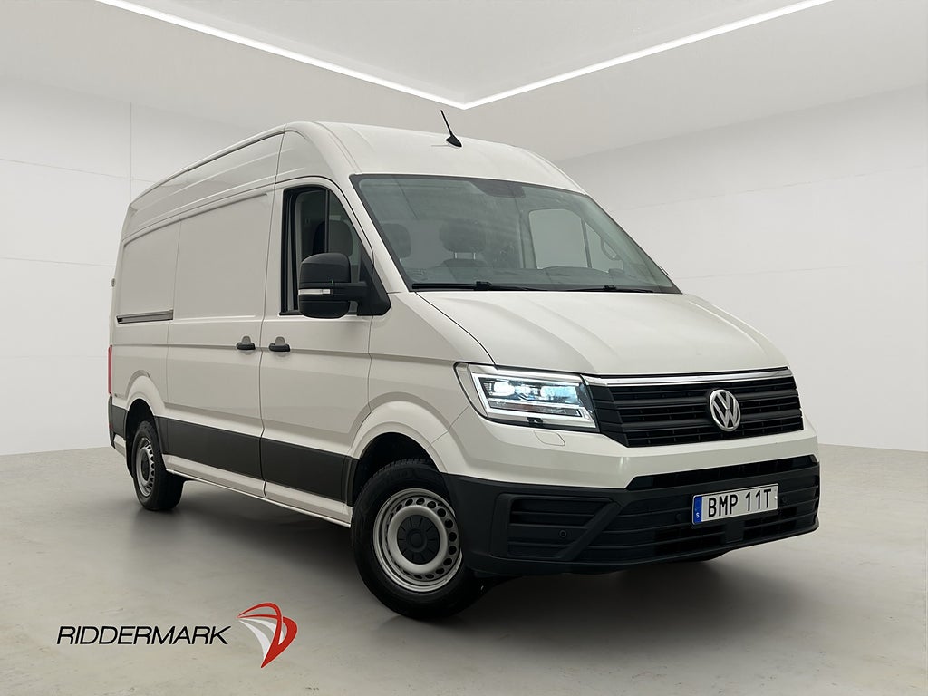 Volkswagen crafter L2H2 Värmare LED Drag Kamera CARPLAY Moms
