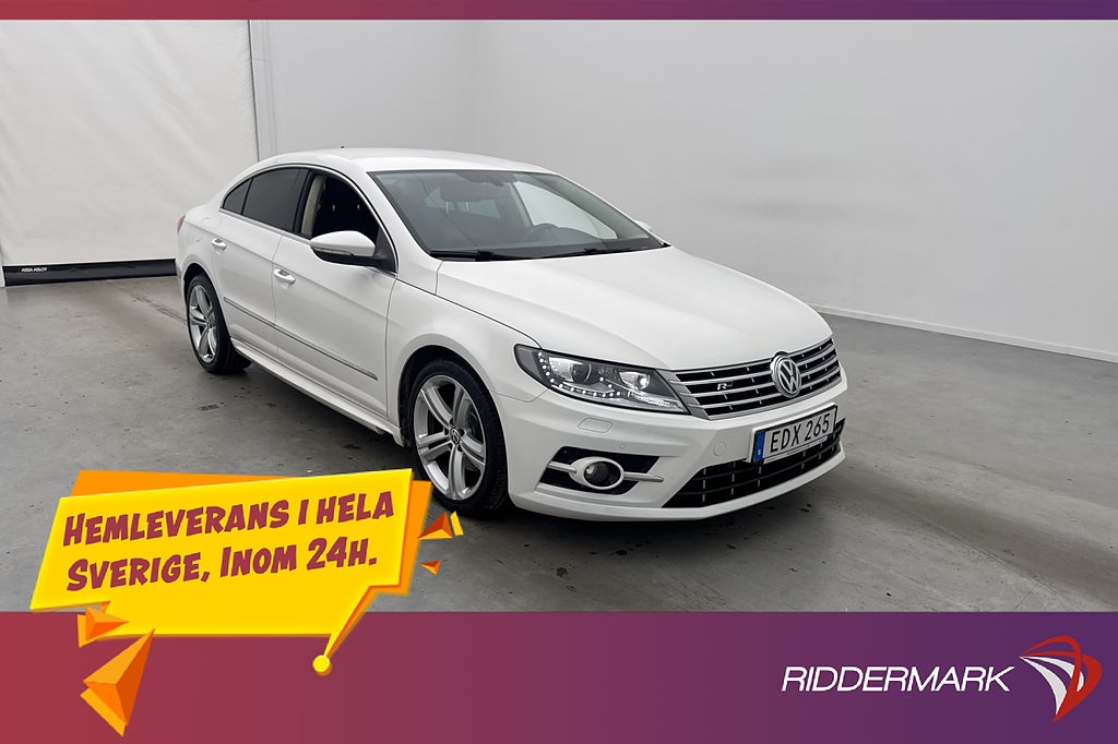 Volkswagen CC 2.0 TDI 4M 177hk R-Line Fjärr-Värm Drag Kamera
