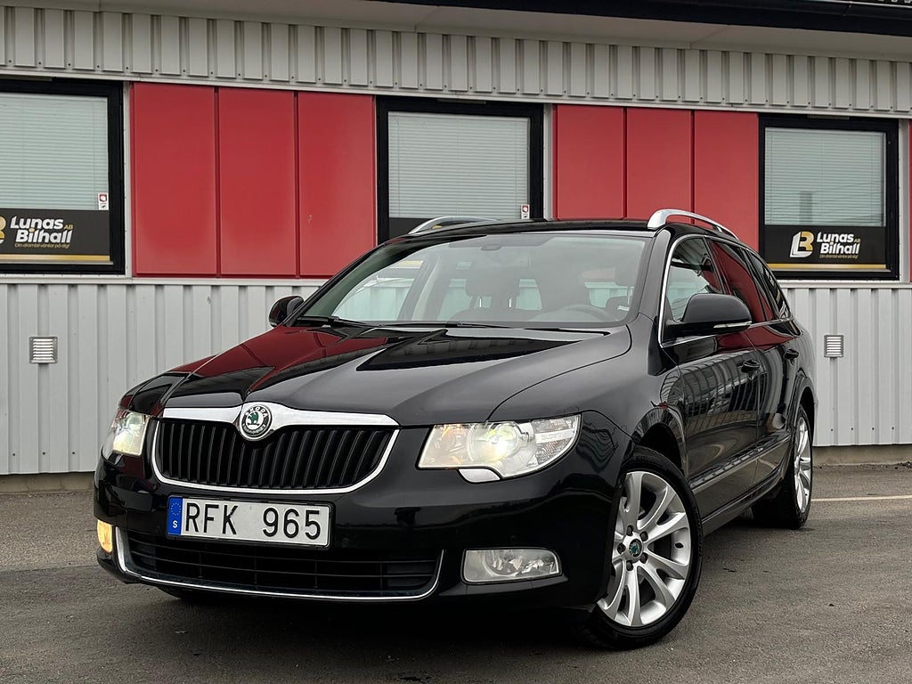 Skoda Superb Kombi 1.8 TSI Elegance Euro 5/Ny Servad/Automat/Se Utr