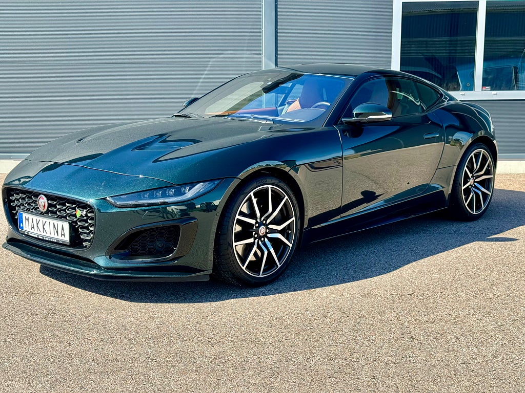Jaguar F-Type R Quickshift R 575hk British Racing green! 