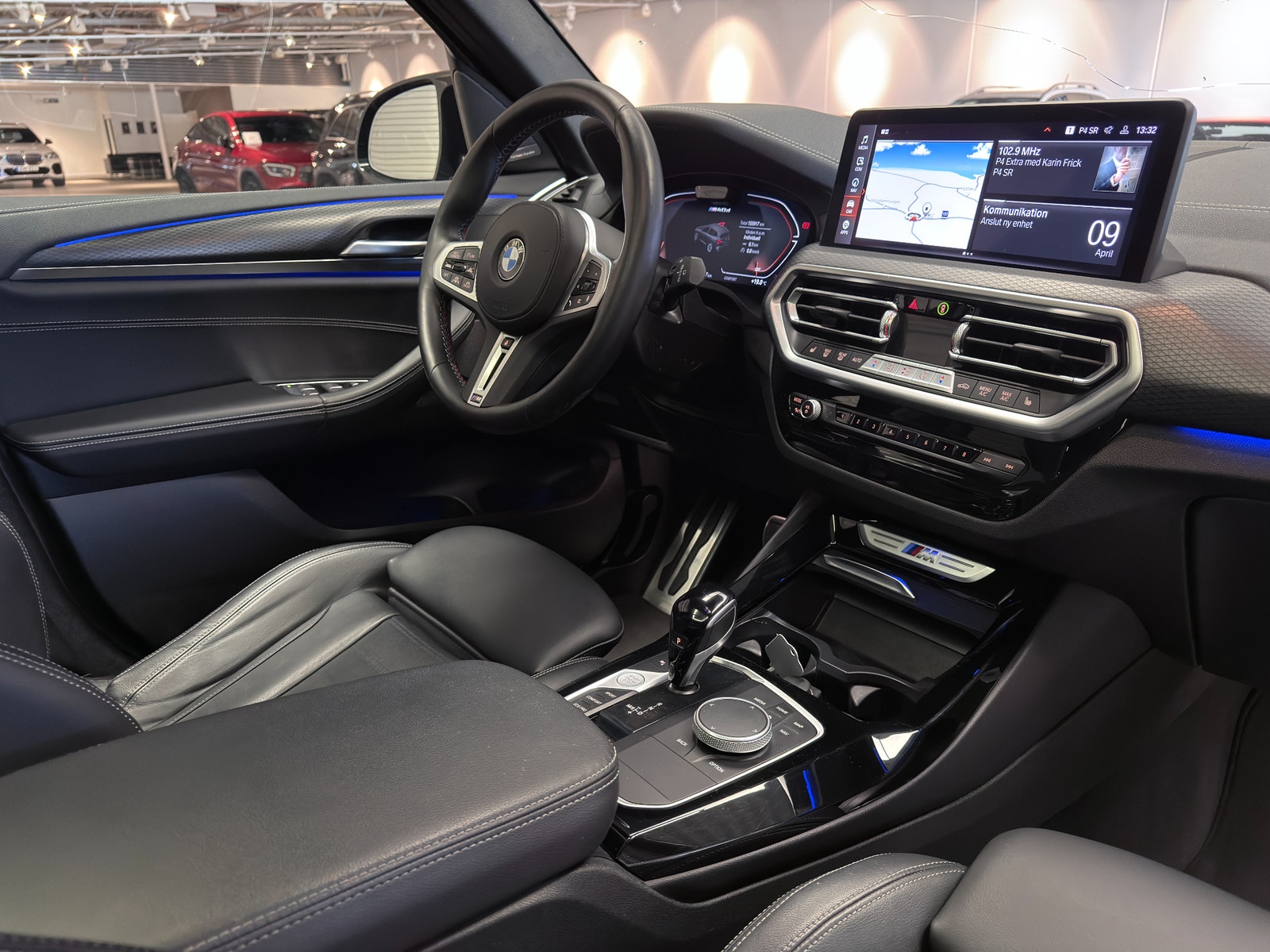 BMW X3 M40d 340hk | Drag | Panorama | Värmare 2022 - miniatyr 18