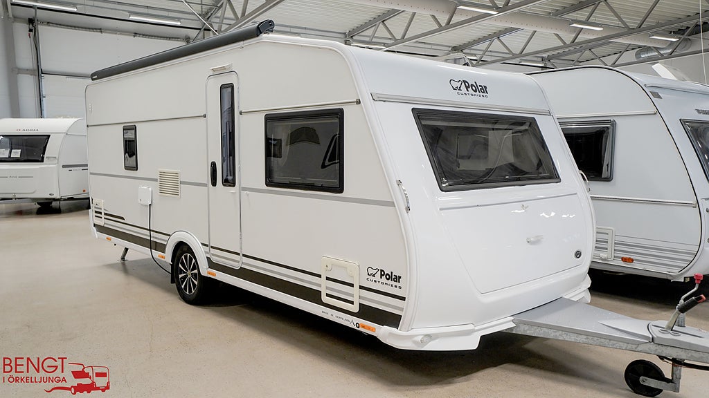Polar 560 Customized CTH VK | Elektrisk Markis | AC | Solcell | KAMPAN