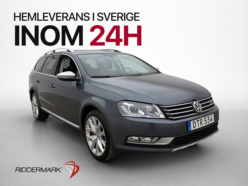 Volkswagen Passat Alltrack 2.0 TDI 4M Kamera P-Värmare Skinn