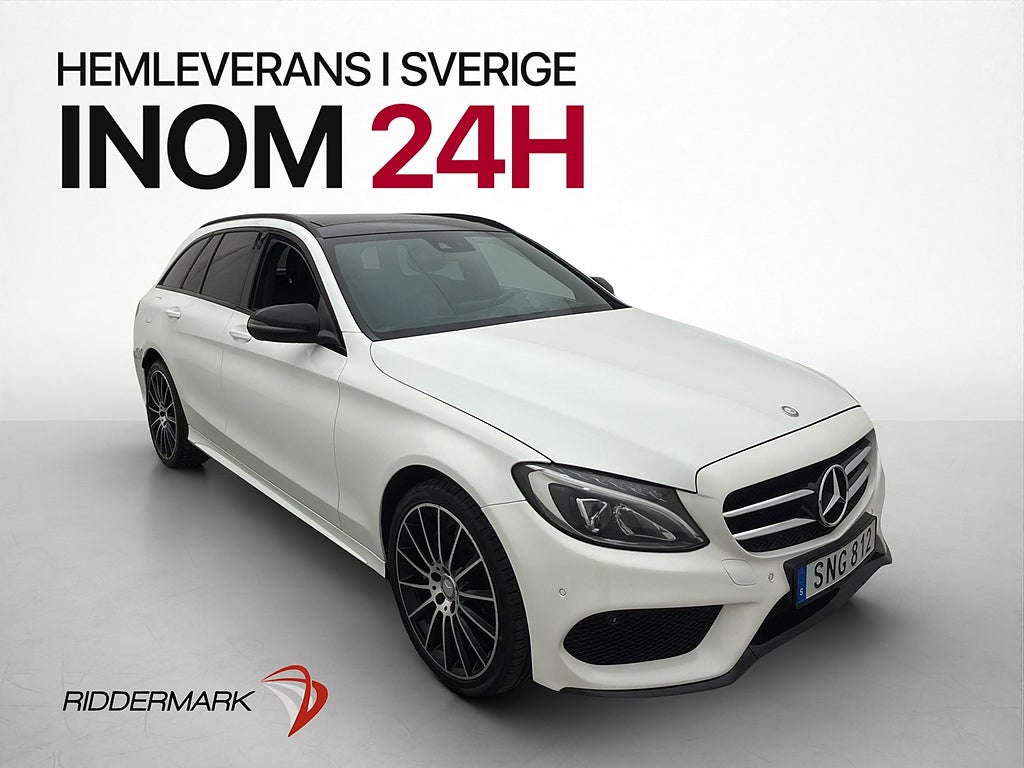 Mercedes-Benz C 220d 4M AMG Line Pano Burmester Navi Drag