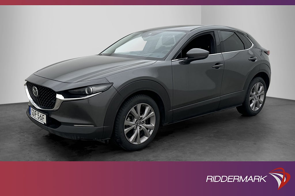 Mazda CX-30 AWD 180hk Sky+Tech BOSE HUD Kamera Navi Drag