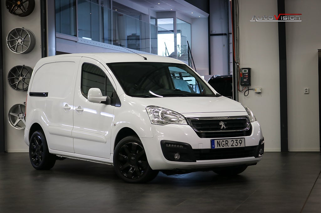 Peugeot Partner Van Utökad Last 1.6 BlueHDi EGS, 99hk | 3 sits