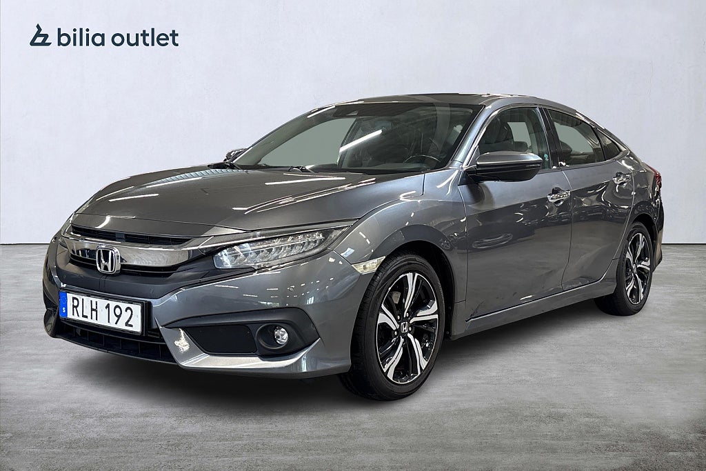 Honda Civic Sedan 1.5 i-VTEC Turbo CVT 182hk Taklucka Navi B-kamera