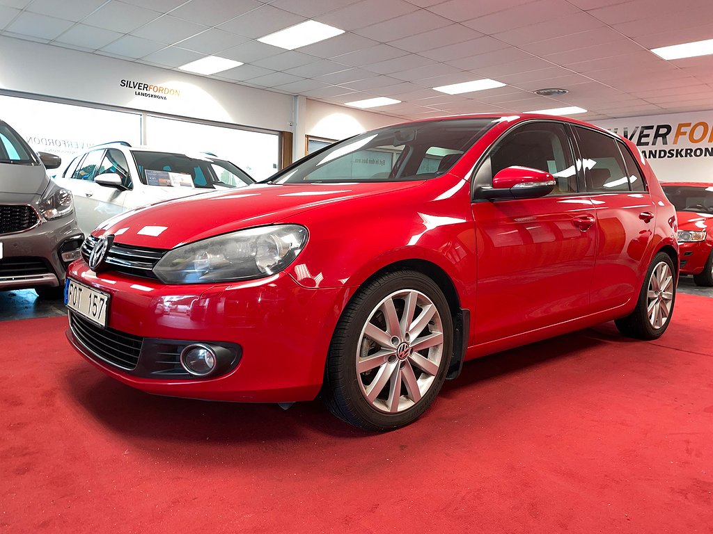 Volkswagen Golf 5-dörrar 1.4 TSI Euro 5 nybesk/nyserv